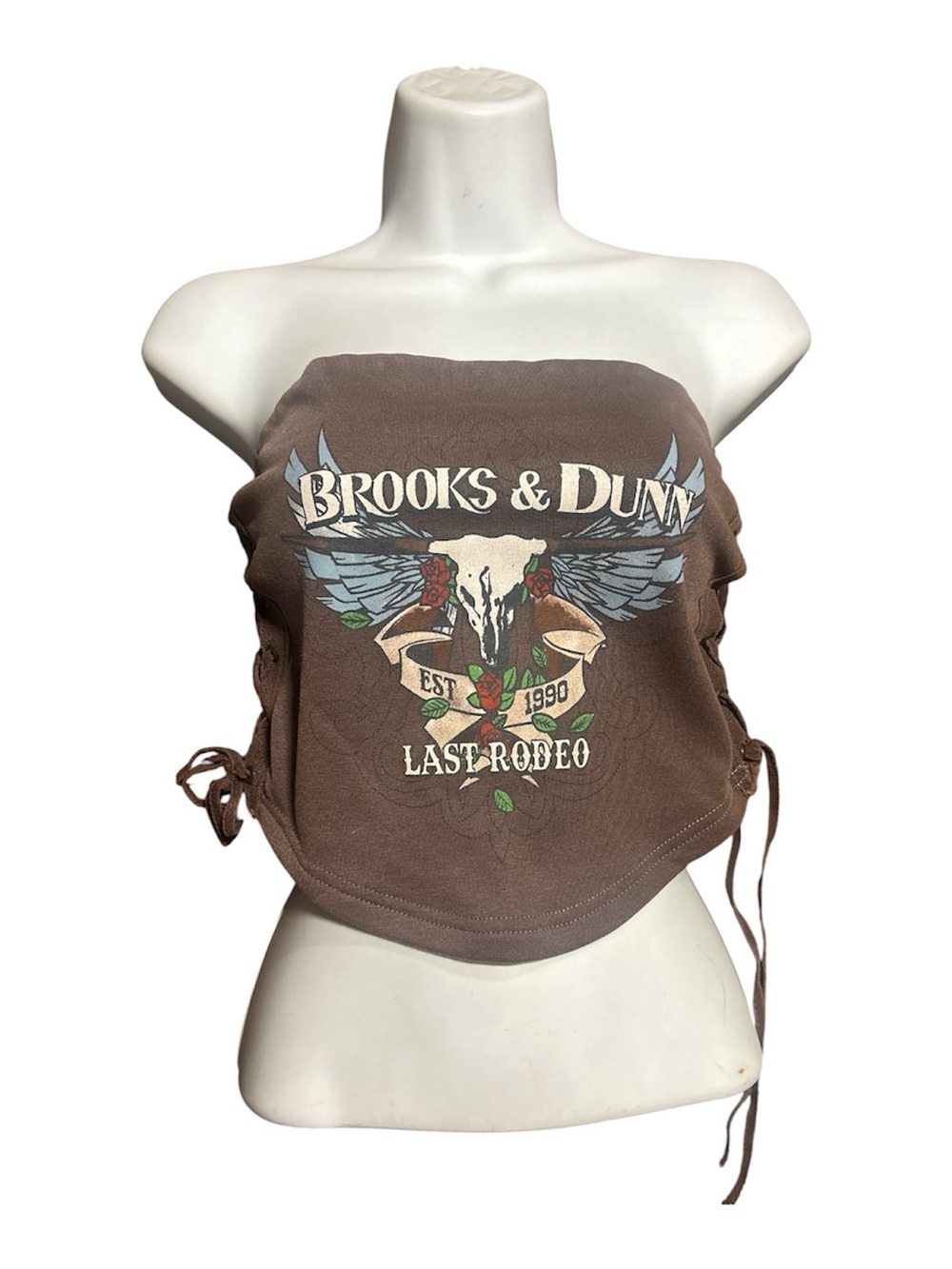Brooks & Dunn Band Tube Top Size Medium